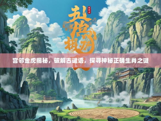 宫邻金虎揭秘,破解古谜语,探寻神秘正确生肖之谜 宫邻金虎揭秘,破解古谜语,探寻神秘正确生肖之谜