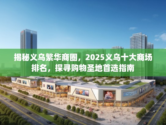 揭秘义乌繁华商圈，2025义乌十大商场排名，探寻购物圣地首选指南