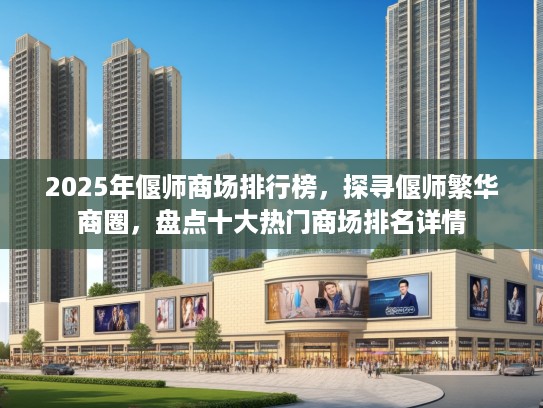 2025年偃师商场排行榜，探寻偃师繁华商圈，盘点十大热门商场排名详情