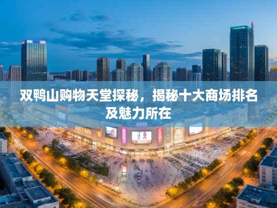 双鸭山购物天堂探秘，揭秘十大商场排名及魅力所在