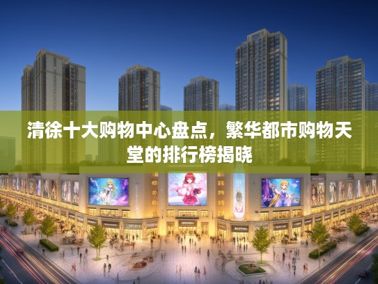 清徐十大购物中心盘点，繁华都市购物天堂的排行榜揭晓