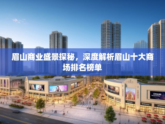 眉山商业盛景探秘,深度解析眉山十大商场排名榜单 眉山商业盛景探秘,深度解析眉山十大商场排名榜单