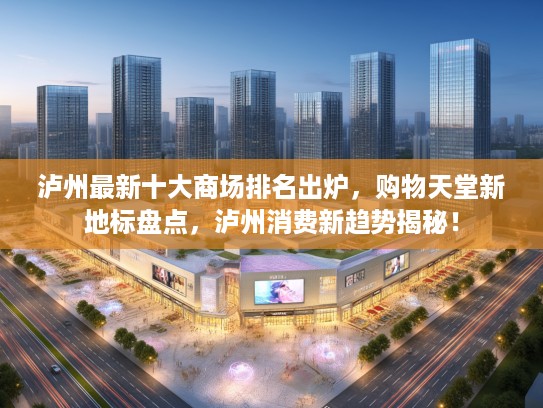 泸州最新十大商场排名出炉,购物天堂新地标盘点,泸州消费新趋势揭秘! 泸州最新十大商场排名出炉,购物天堂新地标盘点,泸州消费新趋势揭秘!
