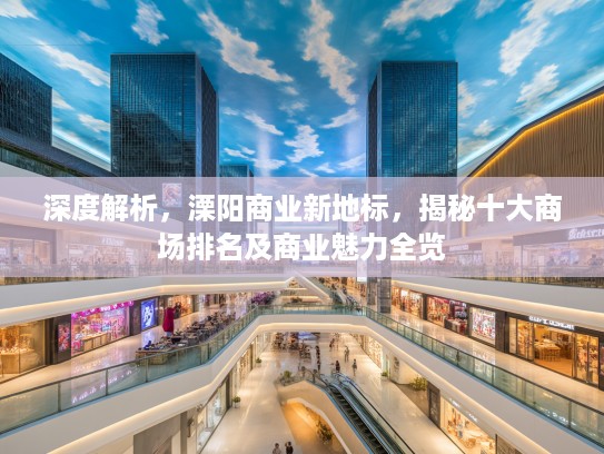 深度解析，溧阳商业新地标，揭秘十大商场排名及商业魅力全览