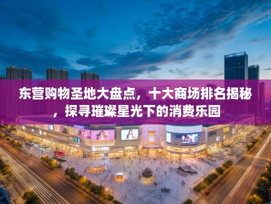 东营购物圣地大盘点，十大商场排名揭秘，探寻璀璨星光下的消费乐园