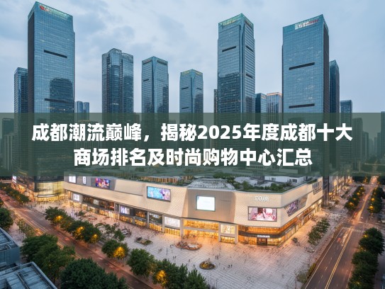 成都潮流巅峰，揭秘2025年度成都十大商场排名及时尚购物中心汇总