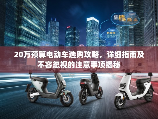 20万预算电动车选购攻略，详细指南及不容忽视的注意事项揭秘