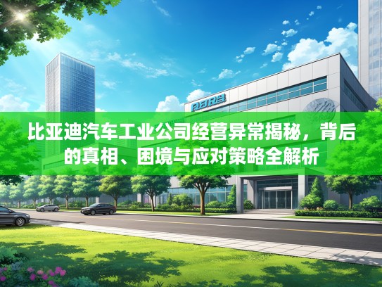 比亚迪汽车工业公司经营异常揭秘，背后的真相、困境与应对策略全解析
