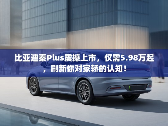 比亚迪秦Plus震撼上市，仅需5.98万起，刷新你对家轿的认知！