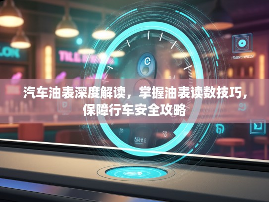 汽车油表深度解读，掌握油表读数技巧，保障行车安全攻略