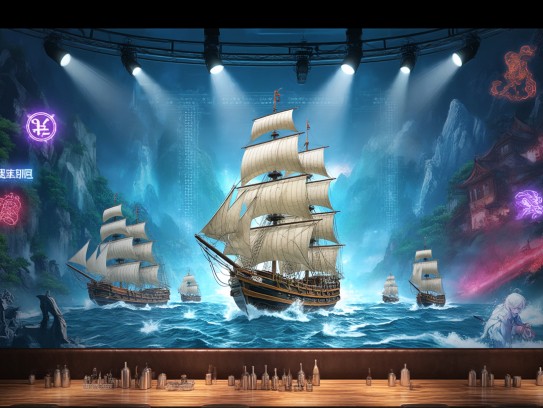 千帆竞发，生肖之谜，成语探秘，破浪前行与乘风破浪的精神象征