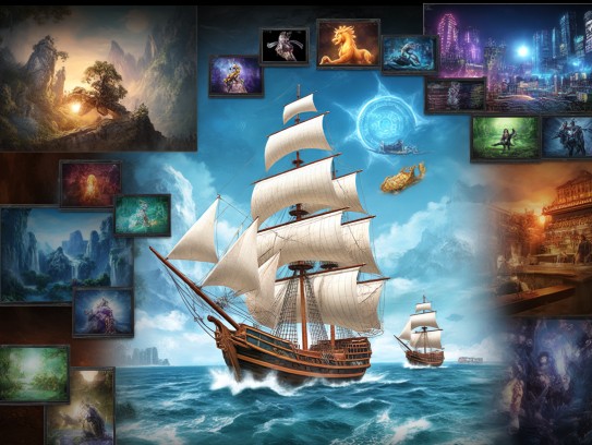 千帆竞发，生肖之谜，成语探秘，破浪前行与乘风破浪的精神象征