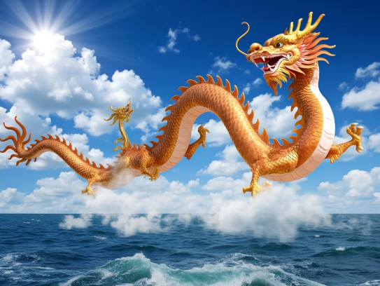 龙腾四海,生肖龙英姿勃发,展现龙马精神的时代代表 龙腾四海,生肖龙英姿勃发,展现龙马精神的时代代表