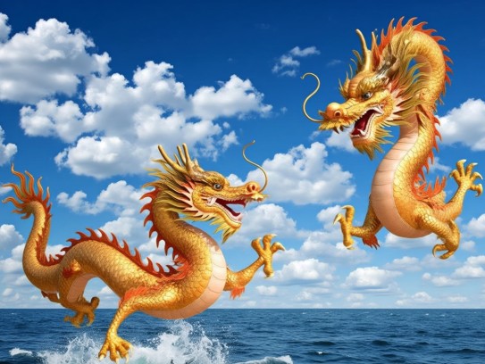 龙腾四海,生肖龙英姿勃发,展现龙马精神的时代代表 龙腾四海,生肖龙英姿勃发,展现龙马精神的时代代表