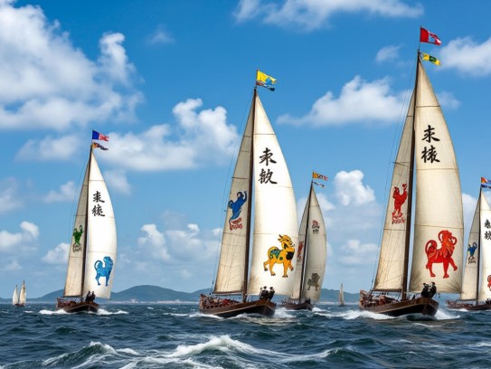 千帆竞发生肖和谐竞技,揭秘乘风破浪成语背后的生肖文化内涵 千帆竞发生肖和谐竞技,揭秘乘风破浪成语背后的生肖文化内涵