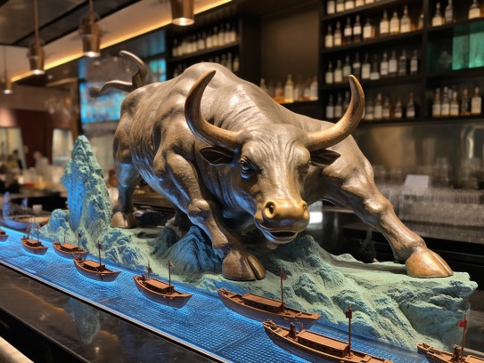 千帆竞发生肖生肖牛诠释成语百舸争流,独占鳌头领先风采 千帆竞发生肖生肖牛诠释成语百舸争流,独占鳌头领先风采