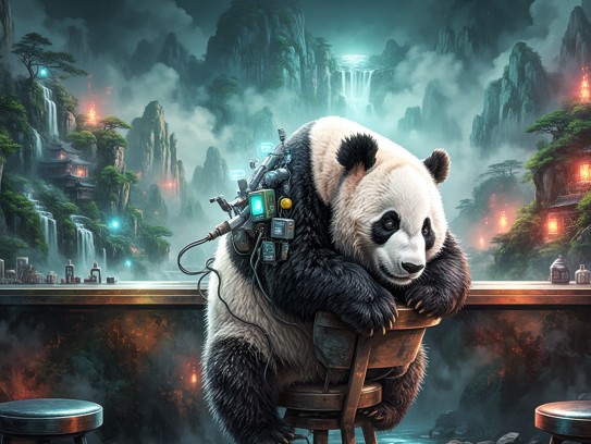 无精打采熊猫解析,生肖文化中的趣味生肖形象揭秘 无精打采熊猫解析,生肖文化中的趣味生肖形象揭秘