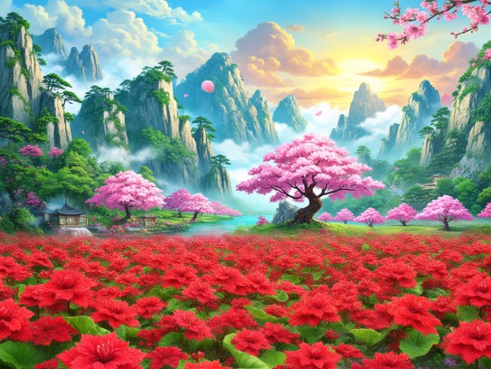 梦中红花满面春风解析，生肖运势如何影响你的幸运生肖