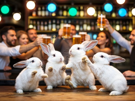 生肖兔特色解读，欢蹦乱跳脱兔形象彰显灵动魅力与生活趣味