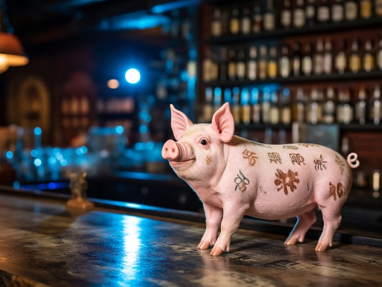 揭秘生肖之谜，生肖猪的寓意——三十无情却无语，深度剖析生肖背后的文化内涵