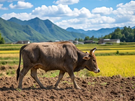 耕牛之力象征不误农时精神,揭示生肖牛的深层哲理与农事文化关联 耕牛之力象征不误农时精神,揭示生肖牛的深层哲理与农事文化关联