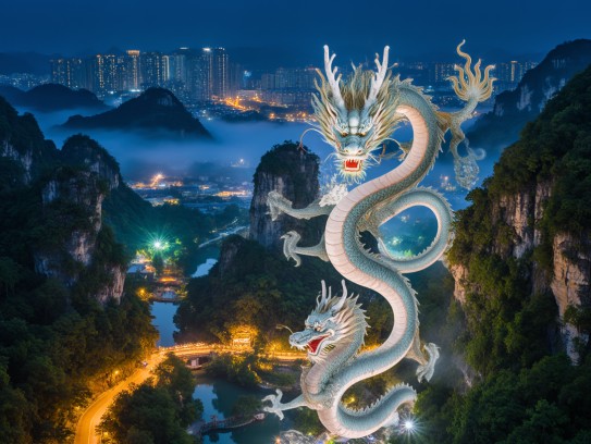 高耸入云生肖龙，龙腾九天揭秘传奇风采的生肖之谜