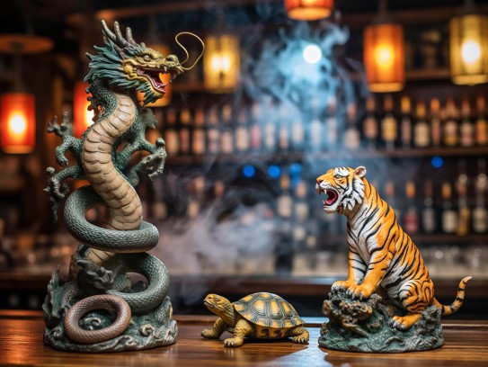 虎跃蛇行，龙腾并进，探寻蕴含在成语‘龙腾虎跃，蛇行龟息’中的生肖智慧