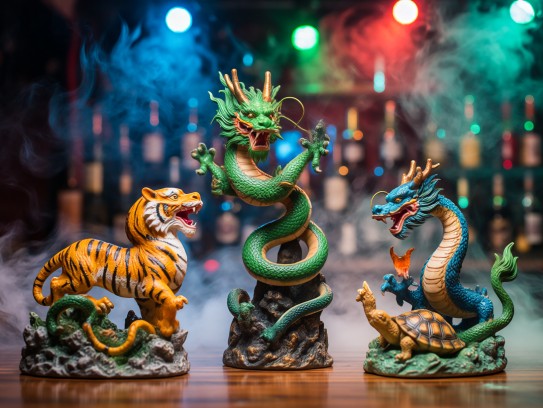 虎跃蛇行，龙腾并进，探寻蕴含在成语‘龙腾虎跃，蛇行龟息’中的生肖智慧