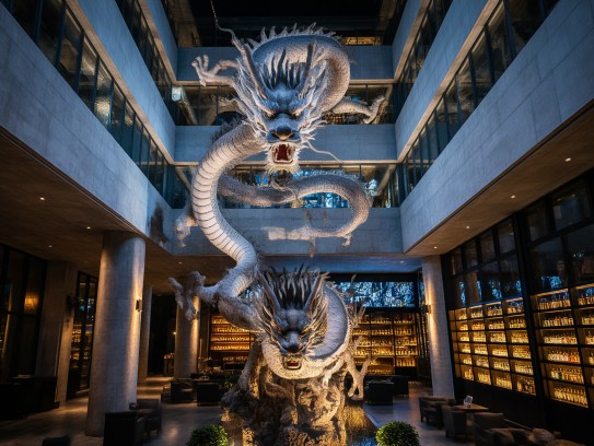 高耸入云指生肖龙，龙腾四海背后的高贵气质与神秘传说