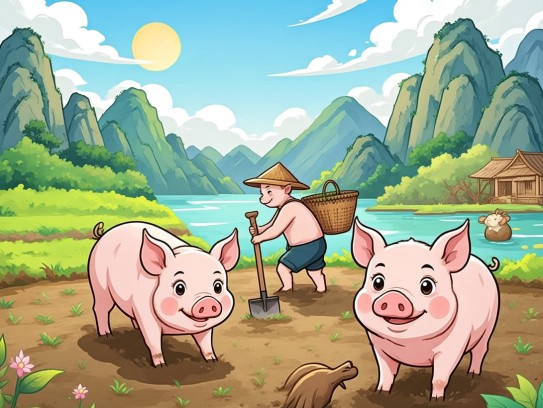 生肖猪农耕文化传承,不误农时指,耕织岁月间的农耕智慧解析 生肖猪农耕文化传承,不误农时指,耕织岁月间的农耕智慧解析