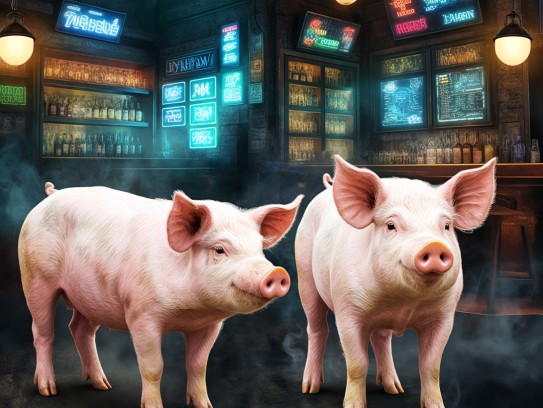 生肖猪轮回悲喜录，揭秘猪生肖宿命中的情感轨迹与命运转折