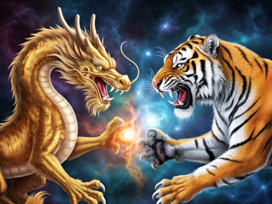 生肖龙虎斗背后的奥秘,揭秘生肖之间激烈竞争与和谐融合之谜 生肖龙虎斗背后的奥秘,揭秘生肖之间激烈竞争与和谐融合之谜