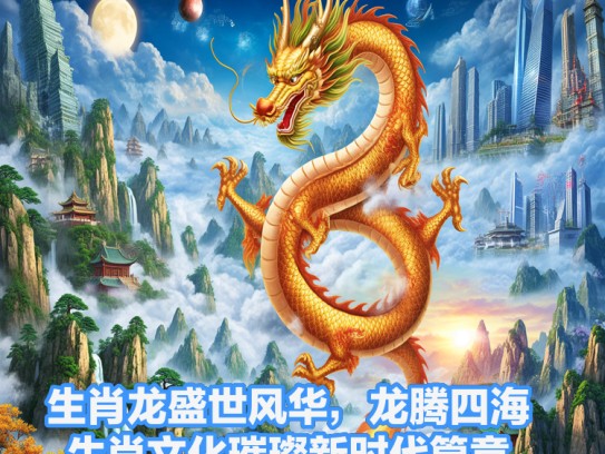 生肖龙盛世风华,龙腾四海,生肖文化璀璨新时代篇章 生肖龙盛世风华,龙腾四海,生肖文化璀璨新时代篇章