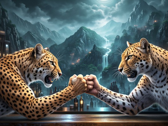 摩拳擦掌生肖猎豹,揭秘生肖之猎豹精神的极致挑战与竞技魅力 摩拳擦掌生肖猎豹,揭秘生肖之猎豹精神的极致挑战与竞技魅力