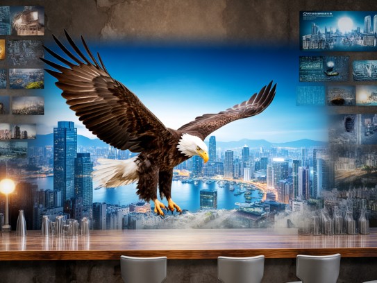 雄鹰展翅一飞冲天,揭秘鹰派人物成就的成语智慧与生肖特质 雄鹰展翅一飞冲天,揭秘鹰派人物成就的成语智慧与生肖特质