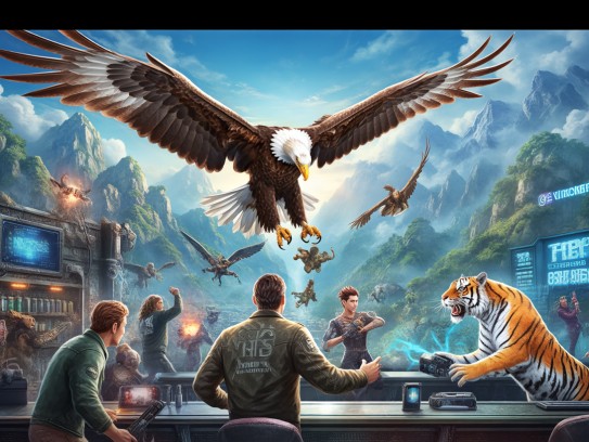 鹰派领袖生肖战记,揭秘鹰击长空、虎啸山林间的生肖传奇对决 鹰派领袖生肖战记,揭秘鹰击长空、虎啸山林间的生肖传奇对决