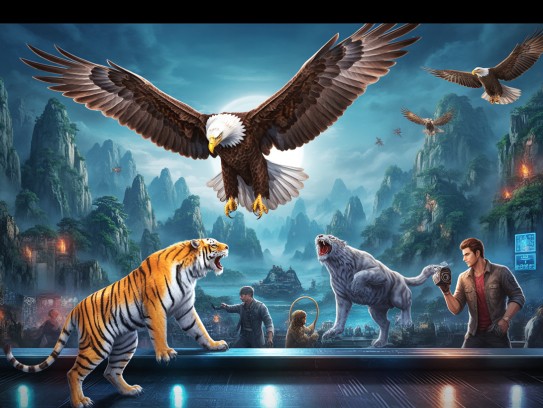 鹰派领袖生肖战记,揭秘鹰击长空、虎啸山林间的生肖传奇对决 鹰派领袖生肖战记,揭秘鹰击长空、虎啸山林间的生肖传奇对决