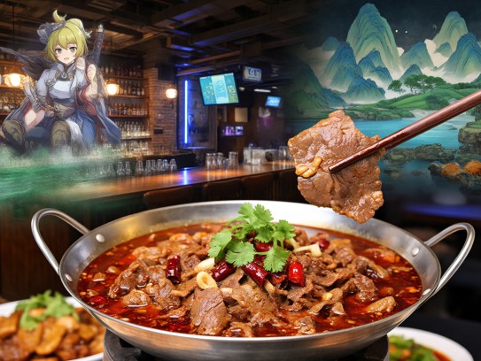 探秘水煮牛肉与干锅包菜,一锅热辣沸腾的生肖美食之旅揭秘 探秘水煮牛肉与干锅包菜,一锅热辣沸腾的生肖美食之旅揭秘