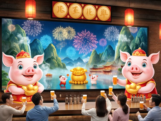 金猪送福迎新春，红红火火生肖猪，喜庆过大年吉祥兆头全解析