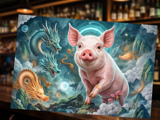 微名薄利代表生肖揭秘，猪龙隐现，揭示生肖密码背后的奥秘