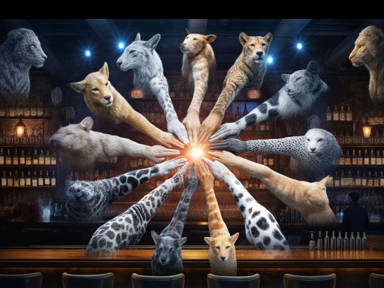 同心同德助力团结一心，共谱和谐乐章——生肖成语展现集体力量