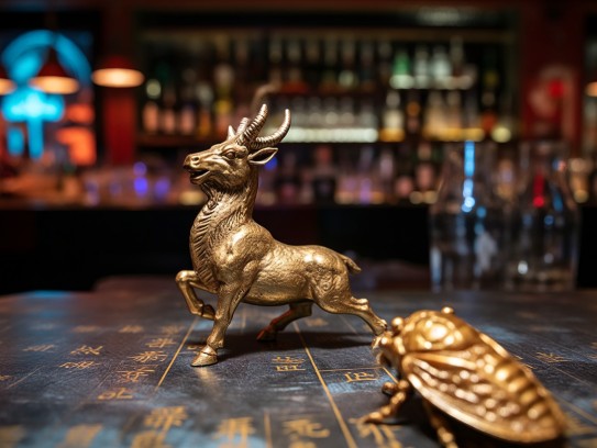 揭秘生肖谜题，欲求角兽何属，金蝉蜕变寻真相