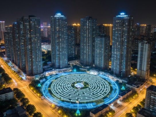 揭秘日月光华二七栋，生肖谜团与六环环绕的楼台景观探秘之旅