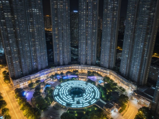 揭秘日月光华二七栋，生肖谜团与六环环绕的楼台景观探秘之旅