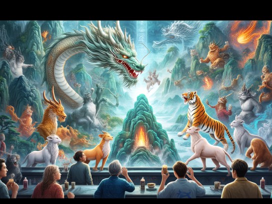 群情激昂生肖盛宴，龙腾虎跃，揭秘生肖文化魅力所在