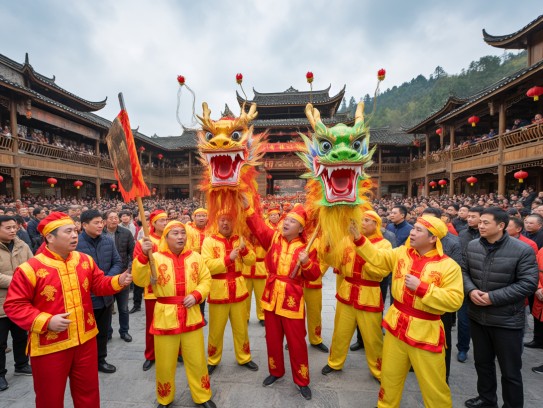 生肖文化魅力，群情激昂指解读龙虎精神，传承中华民族传统精神风貌