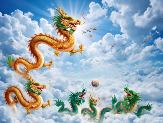 生肖龙精神象征，群情激昂龙腾四海，揭秘生肖龙的传奇魅力