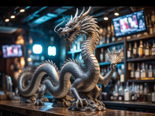 揭秘打一生肖，龙形威猛之雄伟姿态解析