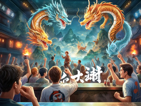 群情激昂之际，龙腾虎跃成语解读，生肖背后的激情与活力