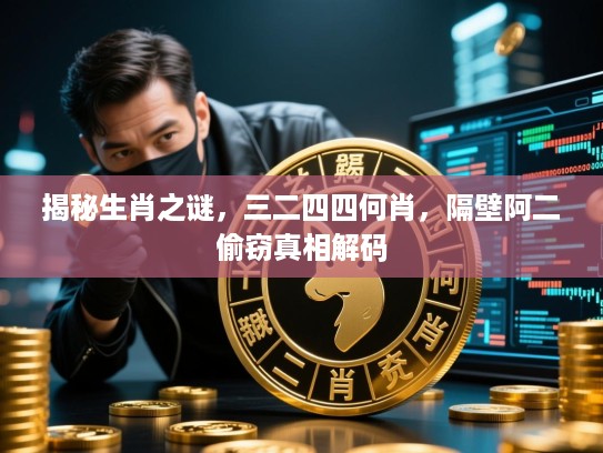 揭秘生肖之谜，三二四四何肖，隔壁阿二偷窃真相解码